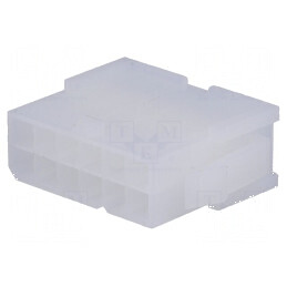 Conector cablu-cablu Mini-Fit Jr 4,2mm mufa tată, 12 pini | Electronic-mag.ro | Componente Electronice