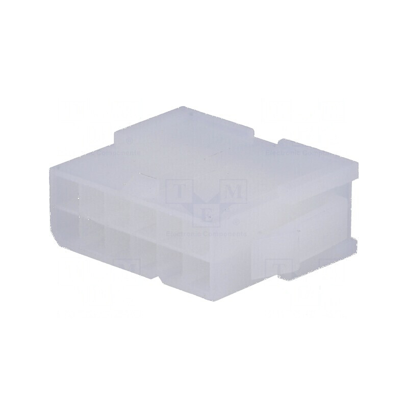 Conector cablu-cablu Mini-Fit Jr 4,2mm mufa tată, 12 pini | Electronic-mag.ro | Componente Electronice