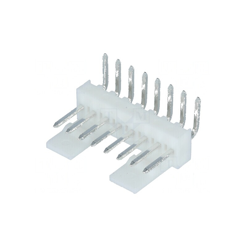 Conector cablu-placă soclu tată KK 254 2,54mm PIN 8 THT 4A - Componentă electronică de conectare | Electronic-mag.ro | Component
