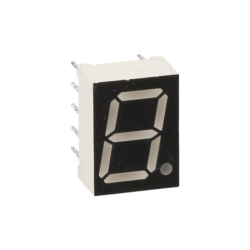 Afișaj LED cu 7 segmente 10,16mm 0,4 Nr.car: 1 Verde 140mcd pentru aplicații electronice | Electronic-mag.ro | Componente Electr Afișaj LED cu 7 segmente 10,16mm 0,4 Nr.car: 1 Verde 140mcd pentru aplicații electronice | Electronic-mag.ro | Componente Electr