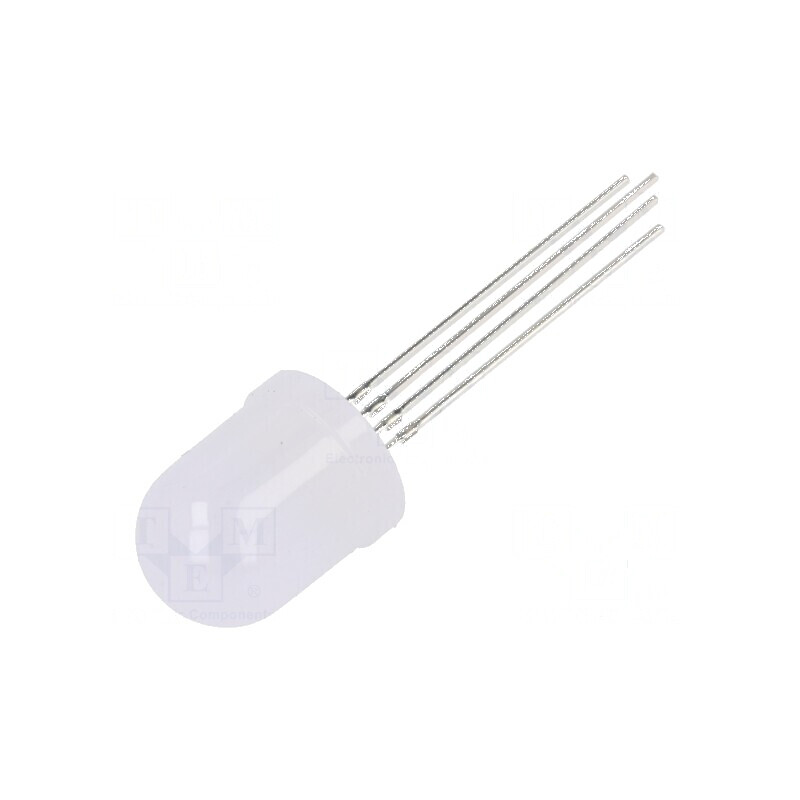 LED RGB 10mm Convex 30° - Temperaturi de Funcționare: -30° până la 85°C, Nr. Term: 4 | Electronic-mag.ro | Componente Electronic