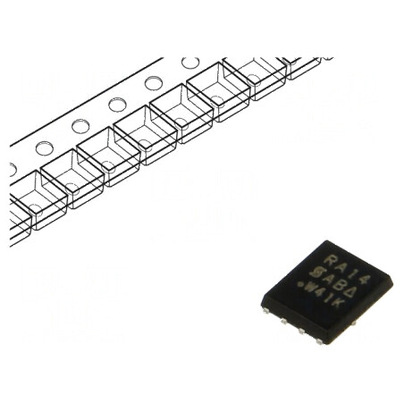 Tranzistor N-MOSFET TrenchFET® Unipolar 30V 46A cu Capacitate de Curent 130A și Putere de 20W | Electronic-mag.ro | Componente E