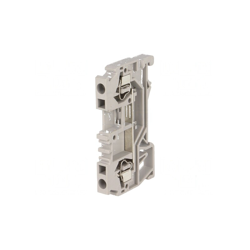 Conector de Îmbinare Termic pentru Șine 0,2-2,5mm², 2 Borne, Gri, Lățime 5mm | Electronic-mag.ro | Componente Electronice
