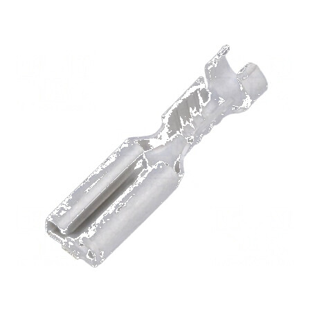 Terminal plat 2,8mm pentru cablu 0,5mm mamă, compatibil cu cabluri de 0,5÷1mm2, crimpat | Electronic-mag.ro | Componente Electro
