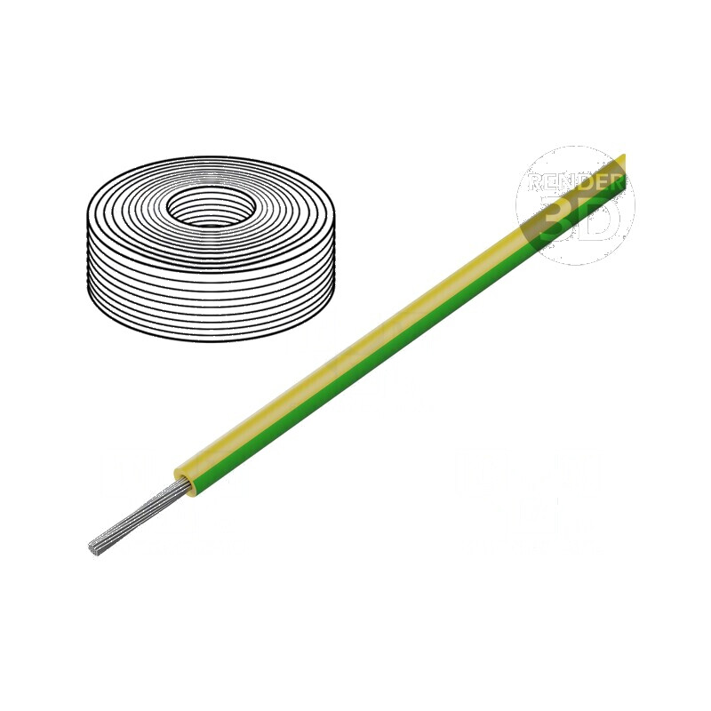 Cablu SiF 1x0,75mm² Litat Cu LSZH, Silicon Galben-Verde, 100m - Conductori Electrice de Înaltă Calitate | Electronic-mag.ro | Co Cablu SiF 1x0,75mm² Litat Cu LSZH, Silicon Galben-Verde, 100m - Conductori Electrice de Înaltă Calitate | Electronic-mag.ro | Co