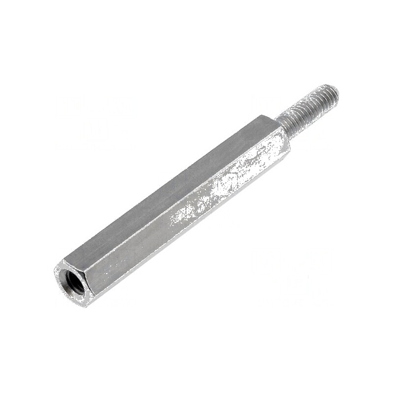 Piuliță Distanțieră Filetată 30mm - Filet Intern M3, Filet Extern M3 | Electronic-mag.ro | Componente Electronice