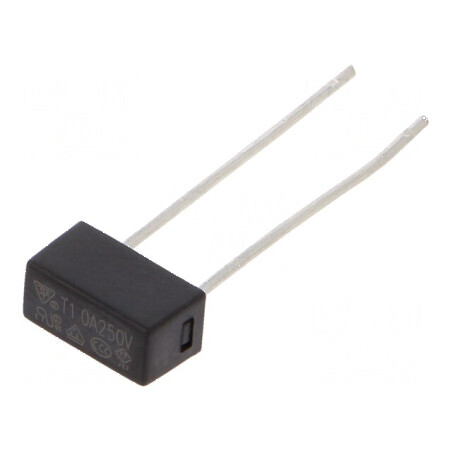 Siguranţă întârziere 1A 250VAC TE5 883.200G - Componente electrice de înaltă calitate | Electronic-mag.ro | Componente Electroni