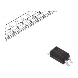 Optocuplor SMD cu 1 Canal, Iesire Tranzistori, Izolatie 3,75kV, Tensiune Colector-Emetator 80V, SO4 | Electronic-mag.ro | Compon
