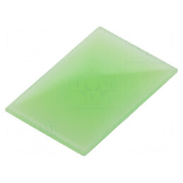 Capişon verde UB pentru serii 15,35x10,35x0,5mm - Accesorii de protecție profesională | Electronic-mag.ro | Componente Electroni