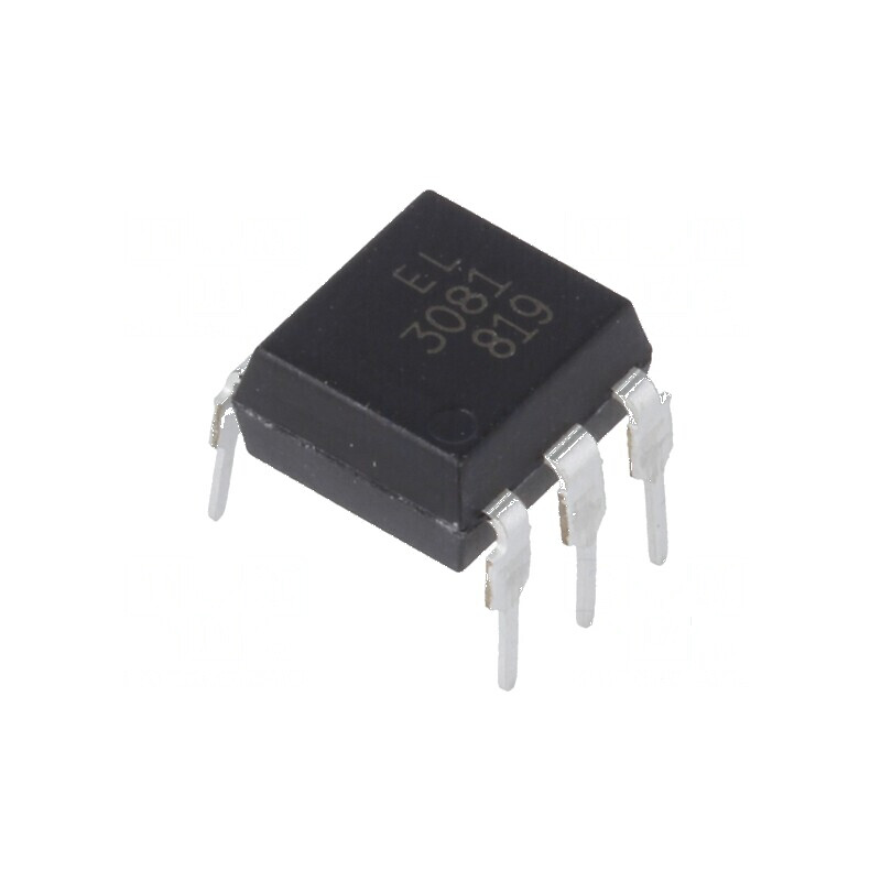 Optotriac 5kV pentru comutare în zero DIP6 - Model EL308X, Circuit de Control Electric | Electronic-mag.ro | Componente Electron Optotriac 5kV pentru comutare în zero DIP6 - Model EL308X, Circuit de Control Electric | Electronic-mag.ro | Componente Electron