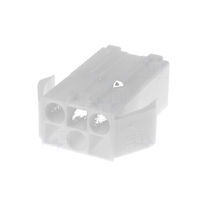 Conector cablu-cablu mufă tată EL 4,5mm cu 6 pini, Dispunere 1x6 | Electronic-mag.ro | Componente Electronice