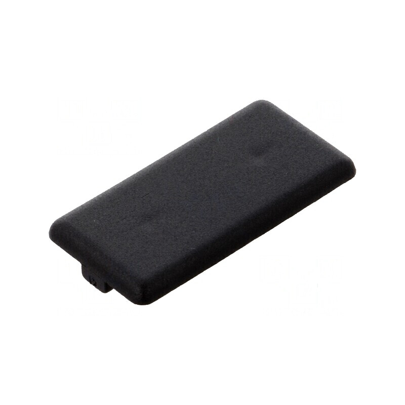 Capac de protecție pentru profil Lățime cant 5mm, Dimensiuni 20mm x 40mm | Electronic-mag.ro | Componente Electronice