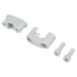 Clipsuri tip P pentru cabluri Øbuclă 5-14mm, lățime 12mm - Set profesional de prindere | Electronic-mag.ro | Componente Electron