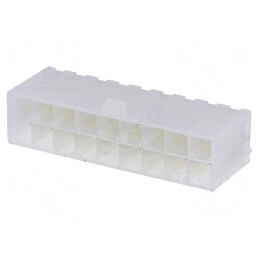 Conector cablu-placă soclu tată N42G 4,2mm 18 PIN THT 600V - Componentă electronică profesională | Electronic-mag.ro | Component