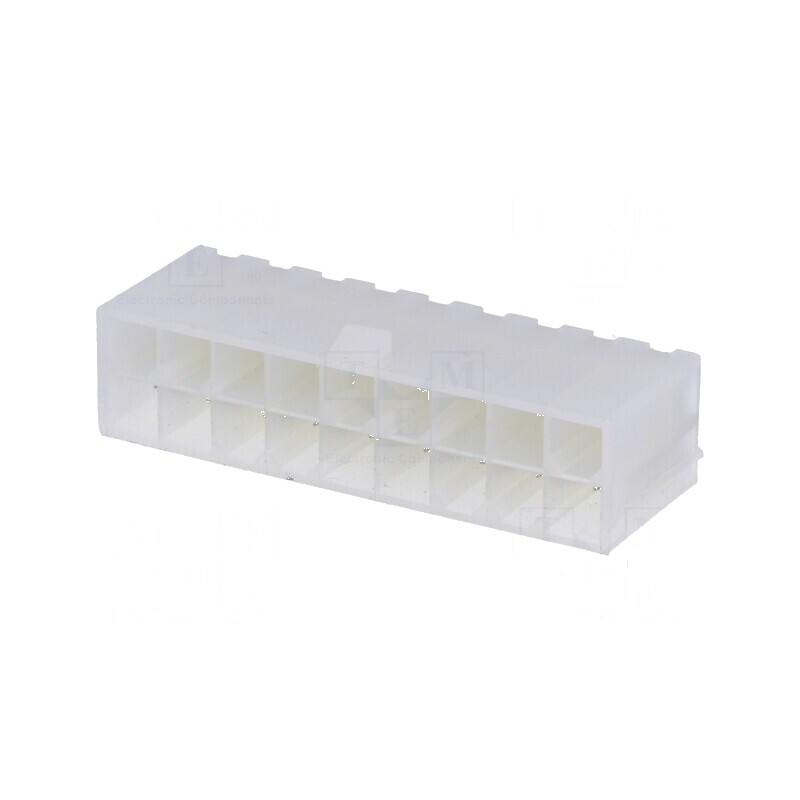 Conector cablu-placă soclu tată N42G 4,2mm 18 PIN THT 600V - Componentă electronică profesională | Electronic-mag.ro | Component