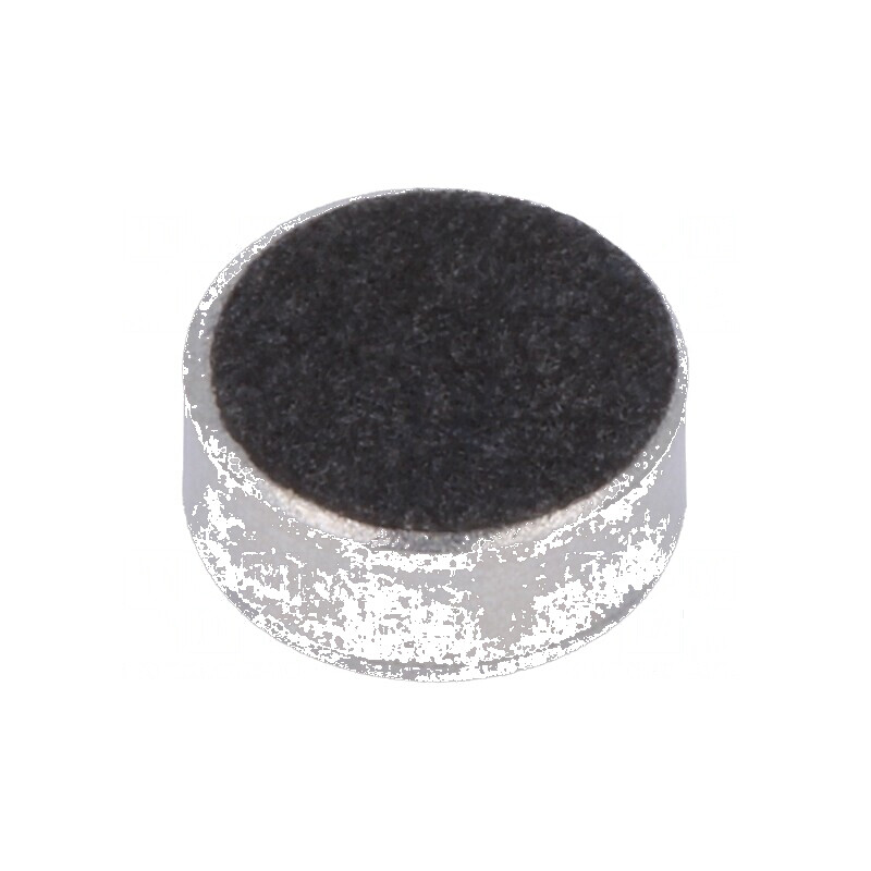 Microfon Electret Profesional 100Hz - 10kHz, 2,2kΩ, Sensibilitate -60dB, Dimensiune Ø6x2,7mm, Curent 0,5mA | Electronic-mag.ro | Microfon Electret Profesional 100Hz - 10kHz, 2,2kΩ, Sensibilitate -60dB, Dimensiune Ø6x2,7mm, Curent 0,5mA | Electronic-mag.ro |