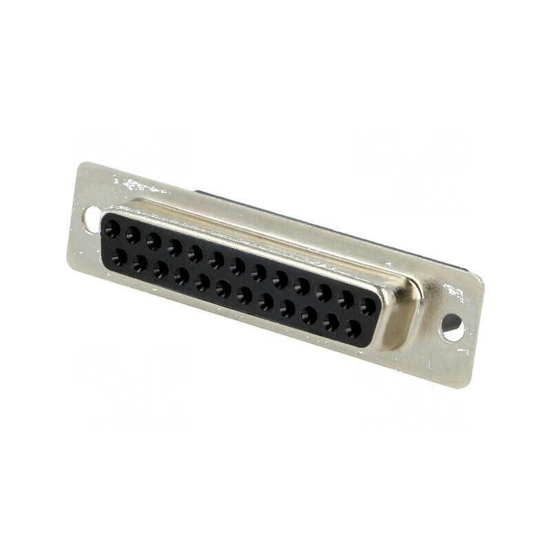D-Sub 25 PIN Mufă Mamă pe Cablu - Versiune Fără Contacte 3A | Electronic-mag.ro | Componente Electronice