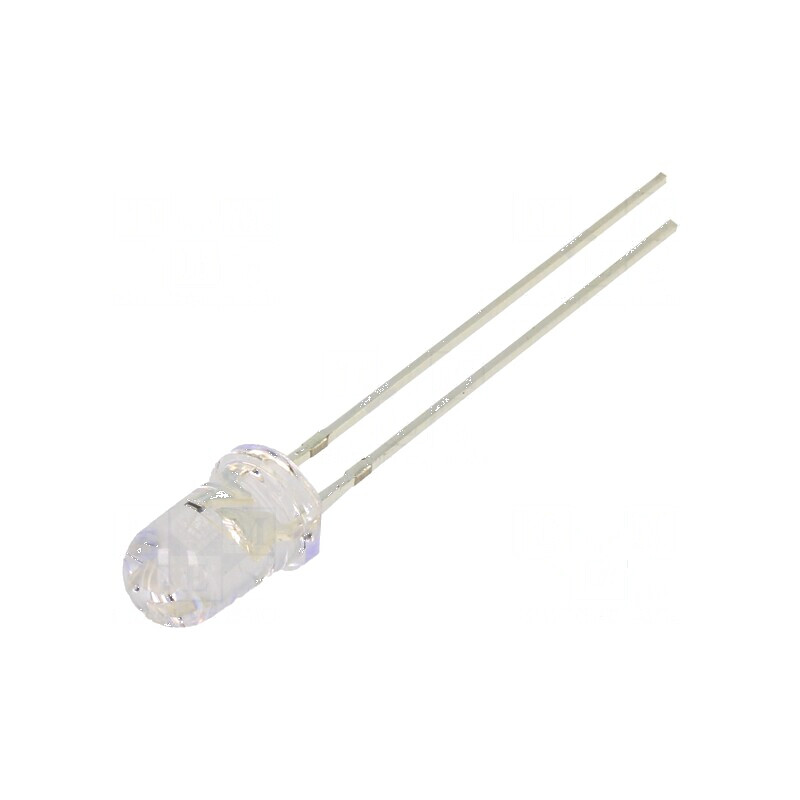 LED UV 15° 208mW 360-370nm 7,5-13mA THT - Sursă de lumină UV cu tensiune 3-13VDC | Electronic-mag.ro | Componente Electronice