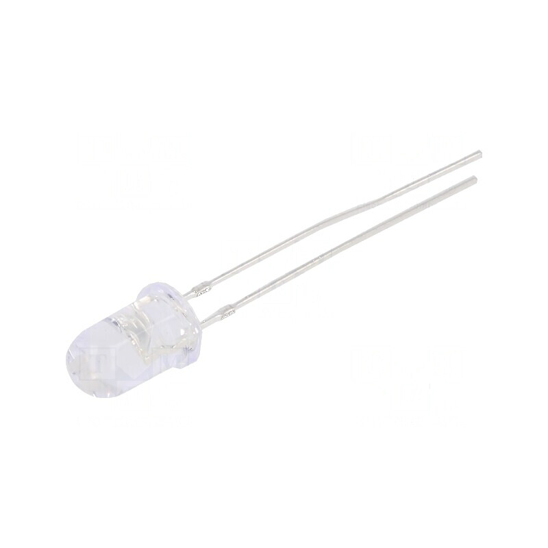 Lampa LED UV-A 30° 14mA 320mW λd: 380-390nm 5-20VDC THT Nr. termic 2 | Electronic-mag.ro | Componente Electronice