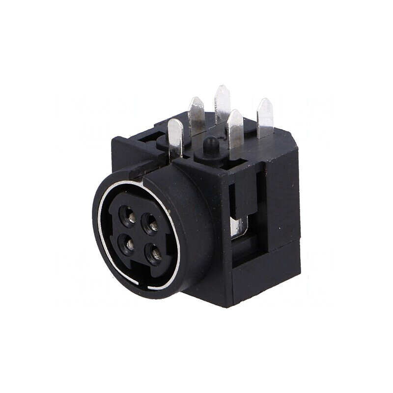 Conector Alimentare DC Soclu R7B Mamă 4 PIN THT 30VDC - Componente Electrnotice | Electronic-mag.ro | Componente Electronice