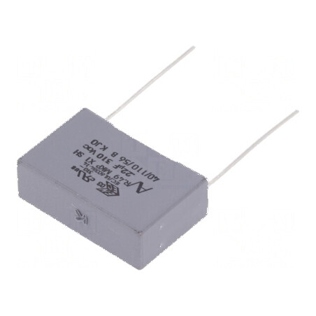 Condensator polipropilenă 0,22uF THT ±10% 22,5mm 310VDC - Componentă electronică de calitate | Electronic-mag.ro | Componente El