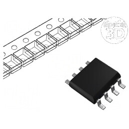 Tranzistor N-MOSFET Unipolar 60V 6.5A Idm 26A 2W SOP8 ESD - Set de 2 Unități | Electronic-mag.ro | Componente Electronice