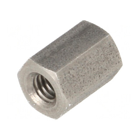 Piuliță Distanțieră Filetată Hexagonală 10mm, Filet Intern M4 | Electronic-mag.ro | Componente Electronice