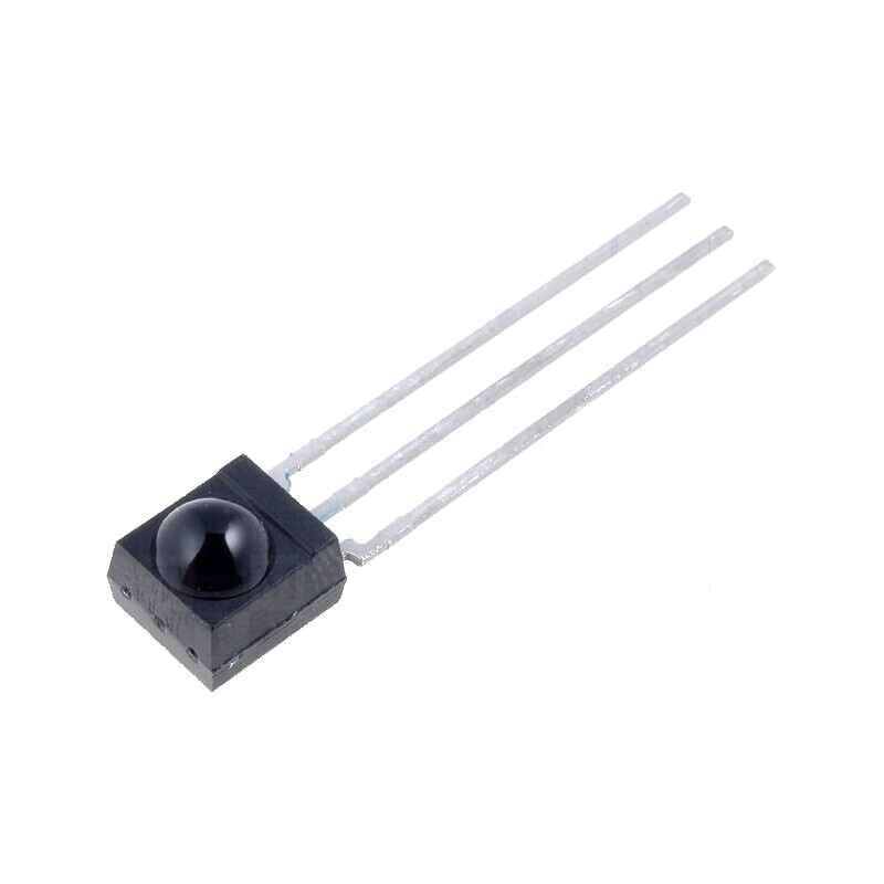 Receptor Infraroșu Integrat 56kHz cu Tensiune de Funcționare 2,5÷5,5V și Unghi de Detecție de 45° | Electronic-mag.ro | Componen