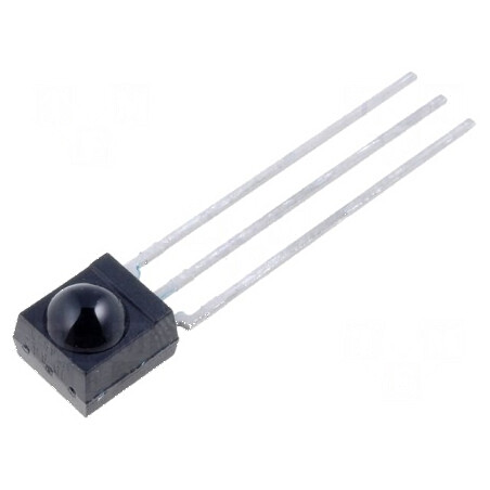 Receptor Infraroșu Integrat 56kHz cu Tensiune de Funcționare 2,5÷5,5V și Unghi de Detecție de 45° | Electronic-mag.ro | Componen