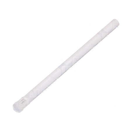 Tub LED rotund Ø3,2mm - Parte frontală plată dreptă - Soluție de iluminat profesională | Electronic-mag.ro | Componente Electron
