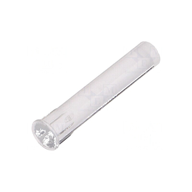 Tub LED rotund Ø5mm cu parte frontală plată - Nr. mod: 1 | Electronic-mag.ro | Componente Electronice