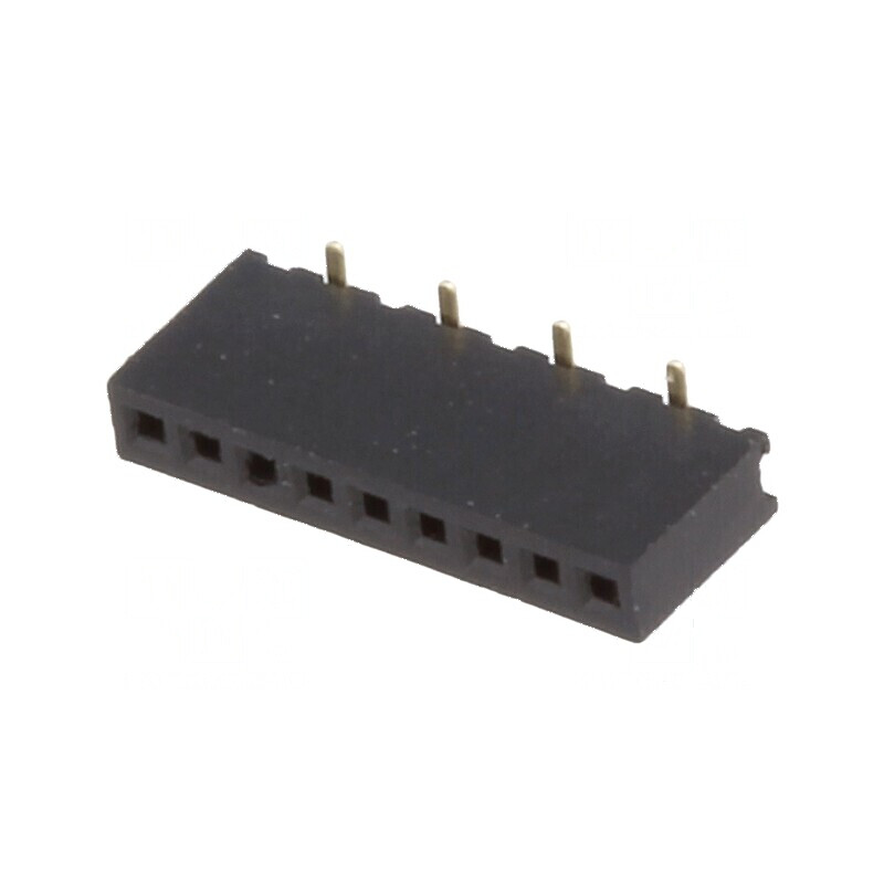 Conector şiruri pini soclu mamă PIN 9 drept 1,27mm SMT 1x9 – Componentă electronică de înaltă precizie | Electronic-mag.ro | Com