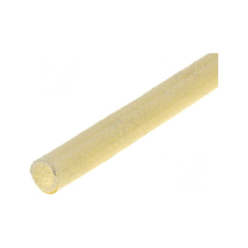 Manșon electroizolant din fibră de sticlă, rezistent la temperaturi de -25° până la 155°C, diametru interior 2,5mm | Electronic- Manșon electroizolant din fibră de sticlă, rezistent la temperaturi de -25° până la 155°C, diametru interior 2,5mm | Electronic-