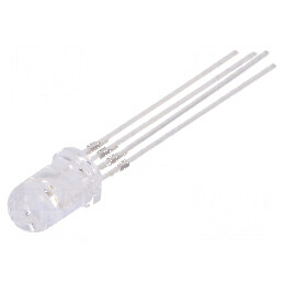 LED 5mm Convex Roșu/Verde/Galben 30° - Temperatura de Funcționare: -30 până la 85°C | Electronic-mag.ro | Componente Electronice