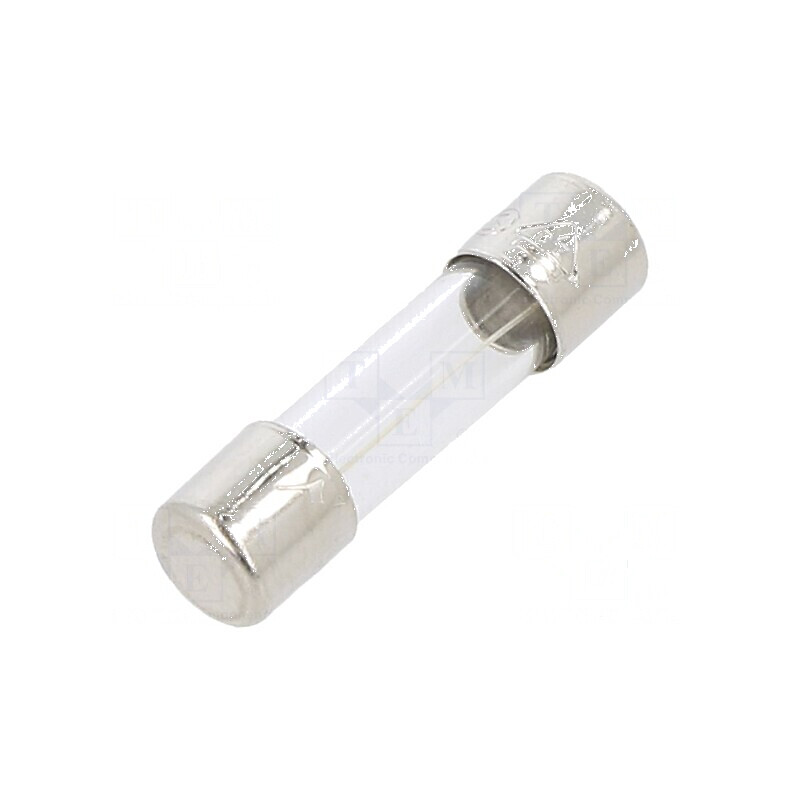 Siguranță cilindrică întârziere 80mA 250VAC, sticlă - Protecție electrică profesională | Electronic-mag.ro | Componente Electron