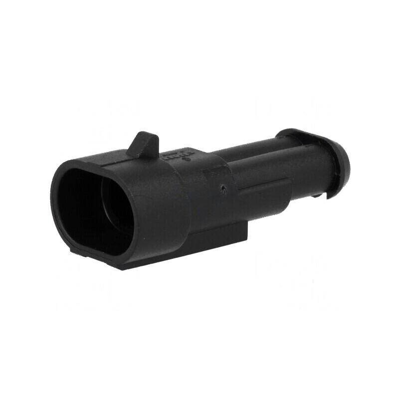 Conector cablu-cablu Superseal 1.5 PIN, mufă tată, temperatură operare -40÷125°C | Electronic-mag.ro | Componente Electronice