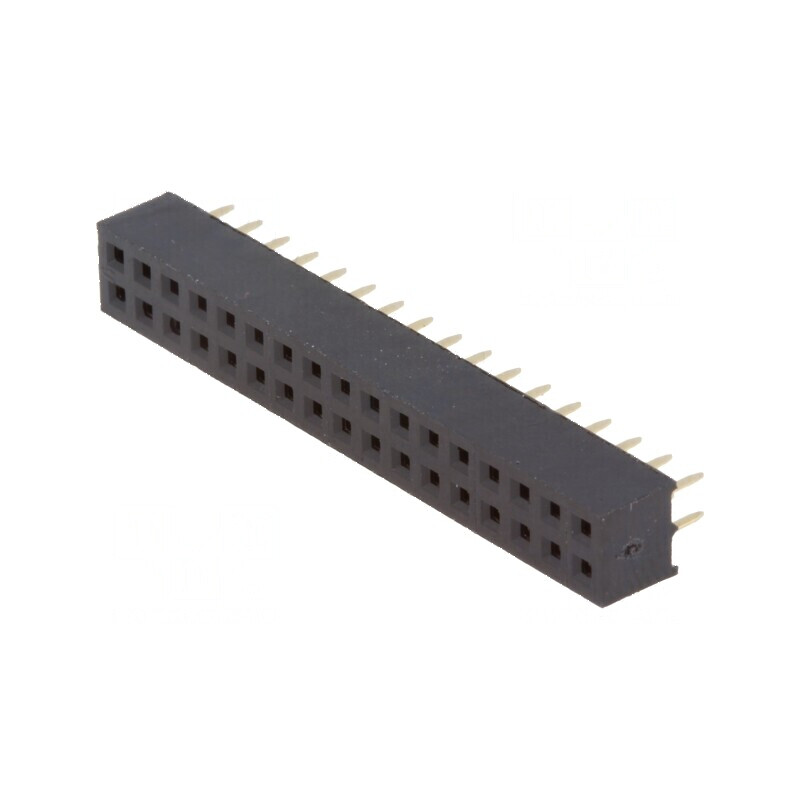 Conector şiruri pini soclu mamă PIN 34 drept 2mm THT 2x17 - Componentă electronică de conectare | Electronic-mag.ro | Componente Conector şiruri pini soclu mamă PIN 34 drept 2mm THT 2x17 - Componentă electronică de conectare | Electronic-mag.ro | Componente