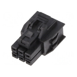 Conector Nano-Fit pentru Cablu și Placă, PIN: 6, Temperatură de Funcționare -40÷105°C, UL94V-0, Mufă | Electronic-mag.ro | Compo