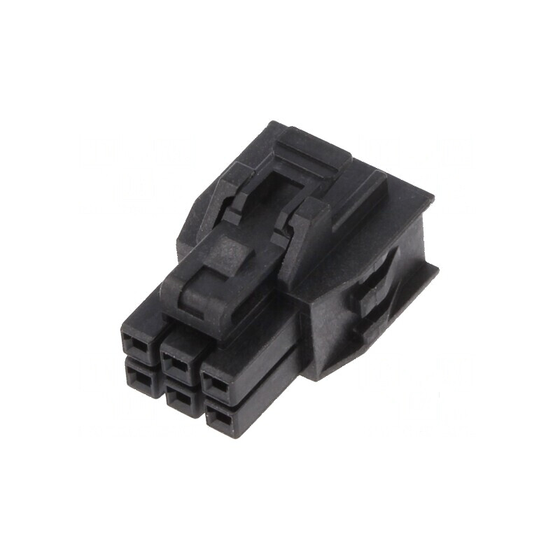 Conector Nano-Fit pentru Cablu și Placă, PIN: 6, Temperatură de Funcționare -40÷105°C, UL94V-0, Mufă | Electronic-mag.ro | Compo Conector Nano-Fit pentru Cablu și Placă, PIN: 6, Temperatură de Funcționare -40÷105°C, UL94V-0, Mufă | Electronic-mag.ro | Compo