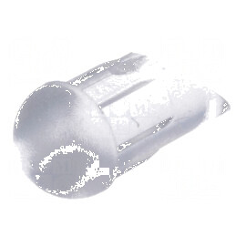 Tub LED rotund Ø5mm cu parte frontală convex drept - Accesoriu pentru iluminat profesional | Electronic-mag.ro | Componente Elec