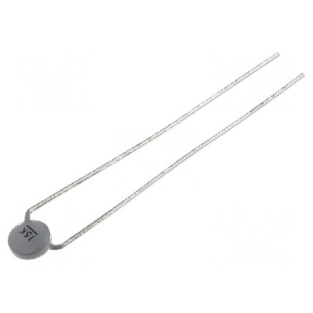 Termistor NTC 15kΩ THT - Temperatură de funcționare -55÷125°C, Putere maximă 450mW | Electronic-mag.ro | Componente Electronice