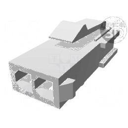 Conector cablu-cablu mufă tată Mini Universal MATE-N-LOK pentru conexiuni electrice de înaltă performanță | Electronic-mag.ro | 