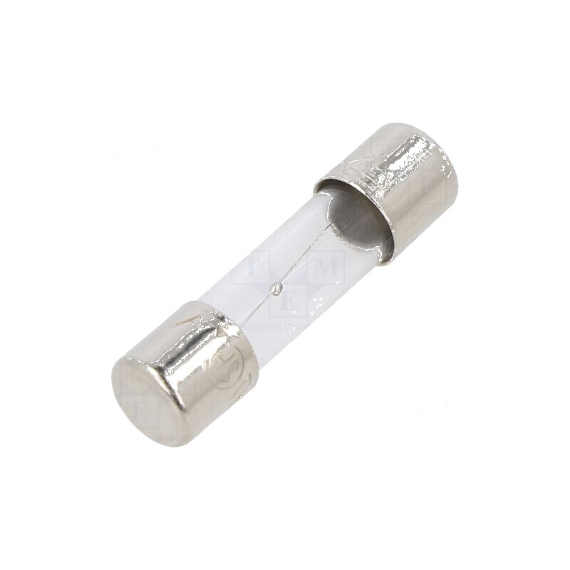 Siguranţă întârziere 1,25A 250VAC 5x20mm din alamă - 5ST | Electronic-mag.ro | Componente Electronice