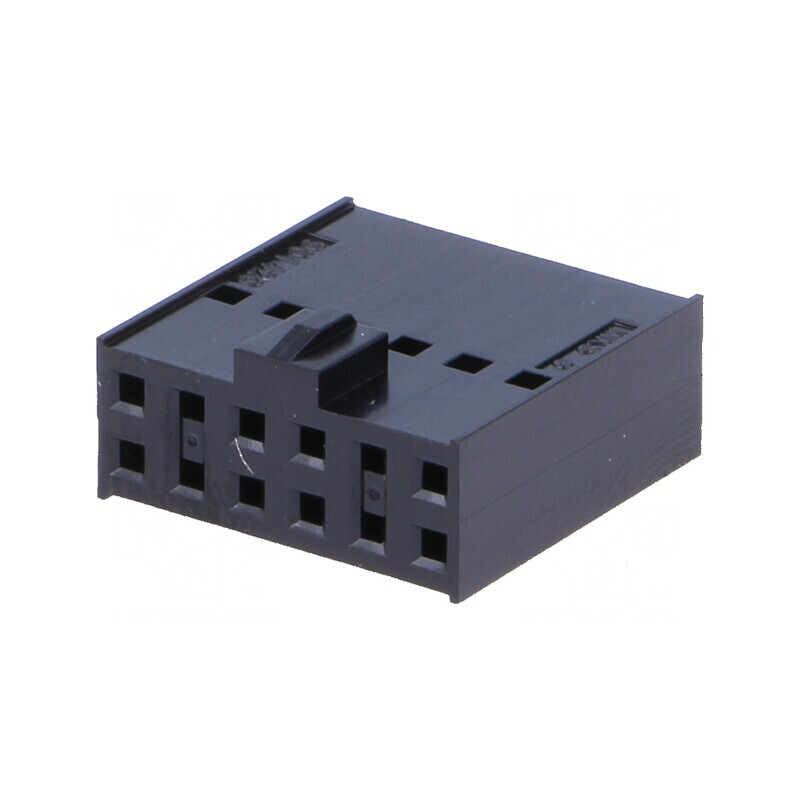 Conector Cablu-Placă Mufă Mamă C-Grid III 2,54mm 12 PIN - Componente Electronice Professionale | Electronic-mag.ro | Componente 