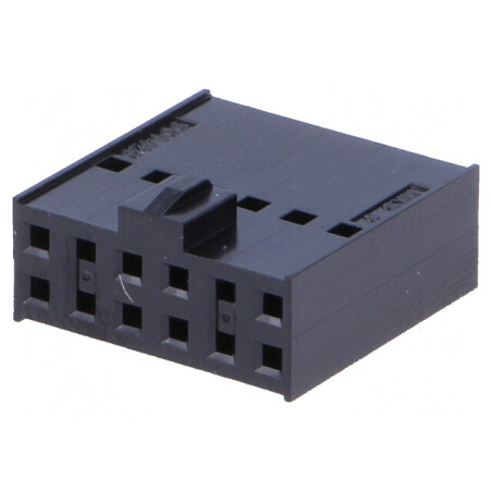 Conector Cablu-Placă Mufă Mamă C-Grid III 2,54mm 12 PIN - Componente Electronice Professionale | Electronic-mag.ro | Componente 