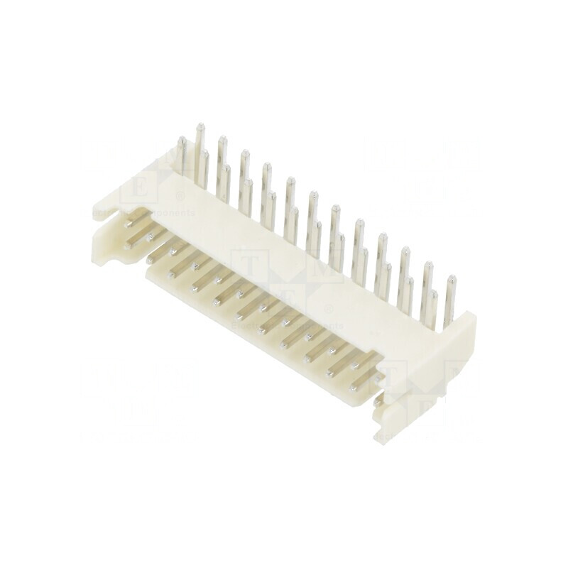Conector cablu-placă soclu tată PIN 24 Pas 2mm THT 100V 2A - Componentă electronică de înaltă calitate | Electronic-mag.ro | Com