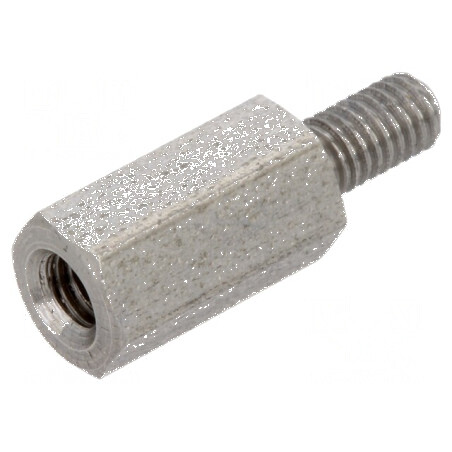 Piuliță Distanțieră Filetată 10mm M3 Intern și M3 Extern - Accesorii pentru Montaj | Electronic-mag.ro | Componente Electronice