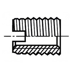 Adaos filetat din oțel călit zincat M4 BN 902 - Lungime 8mm | Electronic-mag.ro | Componente Electronice