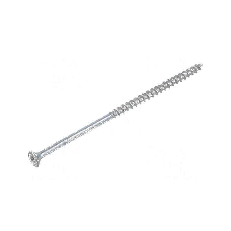Şurub pentru lemn 5x120mm cu cap îngropat Pozidriv PZ2 din oţel călit | Electronic-mag.ro | Componente Electronice