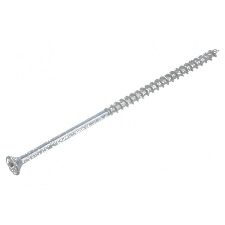 Şurub pentru lemn 5x120mm cu cap îngropat Pozidriv PZ2 din oţel călit | Electronic-mag.ro | Componente Electronice
